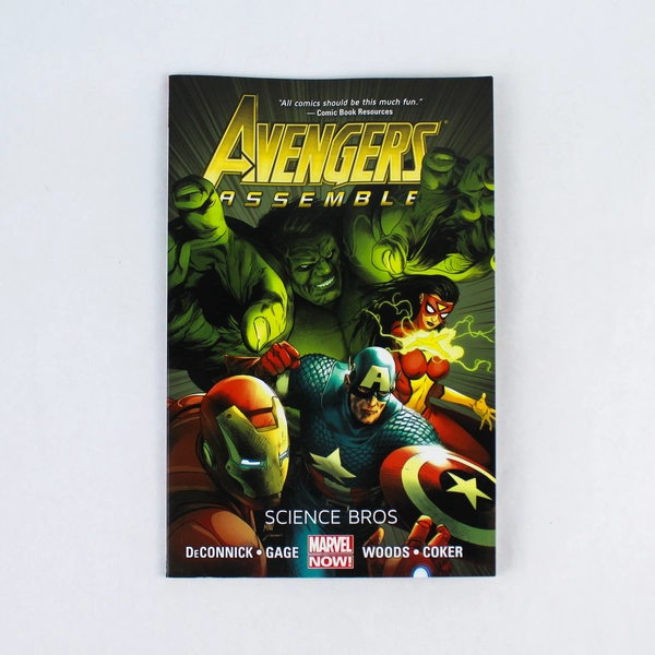 Comic Book Avengers Assemble Science Bros 2013 Marvel