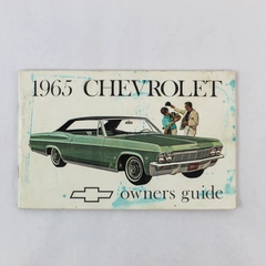 1965 Chevrolet Owner's Manual Original Operating Instructions Guide