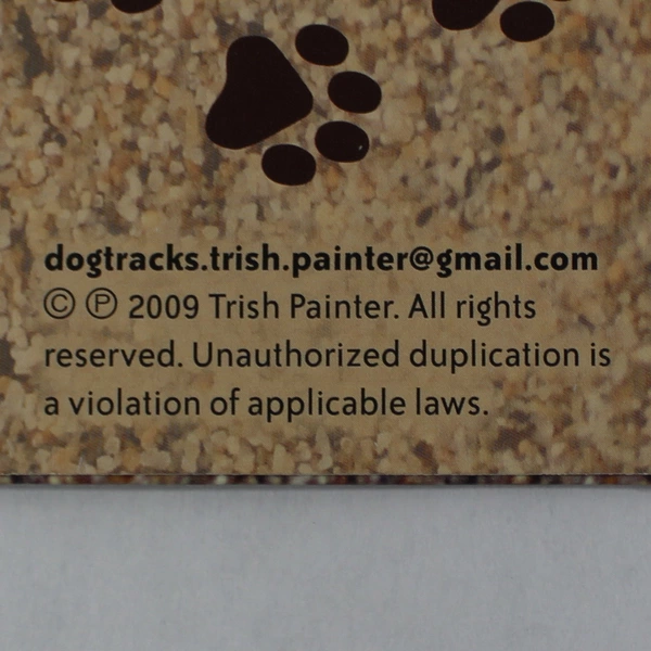 Dog Tracks Trish Painter 2009 Music CD Disc Folk Natural Sound Studio