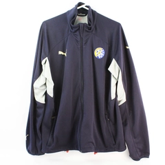 Puma Navy Blue Cascade Surge Soccer Track Jacket Men's Large