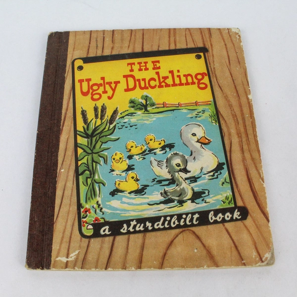 Vintage 1946 The Ugly Duckling Sturdibilt Hardcover Children's Book