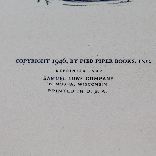 Vintage 1946 The Ugly Duckling Sturdibilt Hardcover Children's Book