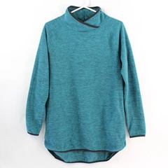 Tek Gear Teal Green Long-Sleeved Fleece Shirt Men's Medium