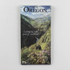 Oregon Official State Map 2007-2009 150 Years Of Statehood Good Condition