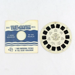 Vintage ViewMaster Reel 347 Military Park Pennsylvania Wonders of the World