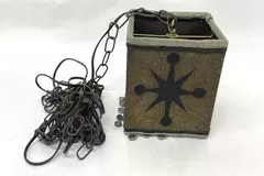 Hand Made Type Writer Key Shade Hanging Lamp