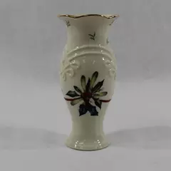 Lenox Winter Greetings Bud Vase Holly Berries 5" Christmas Decor