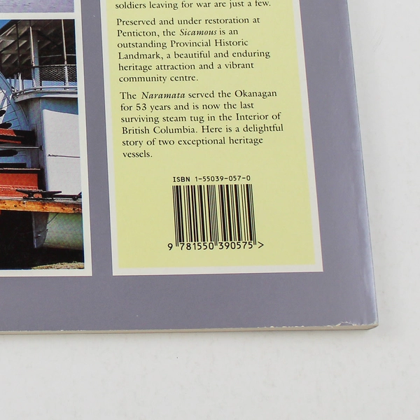 The Sicamous & Naramata Steamboat Days Book by Robert D. Turner Good Condition