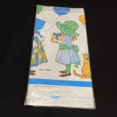 Vintage 1973 American Greetings Holly Hobbie Paper Tablecloth Table Cover NIP