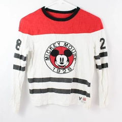 GAP Disney Kids Long-Sleeve Mickey Mouse Shirt Youth Boy's Size Medium