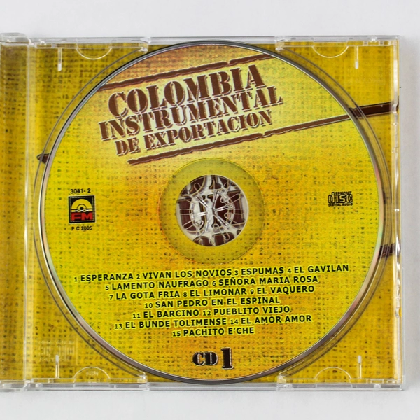 Colombia Instrumental de Exportacion CD 1 of 3 15 Songs Good Condition