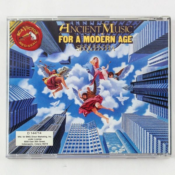 Ancient Music For A Modern Age CD Sequentia BMG 1993 Cracked Case As Is
