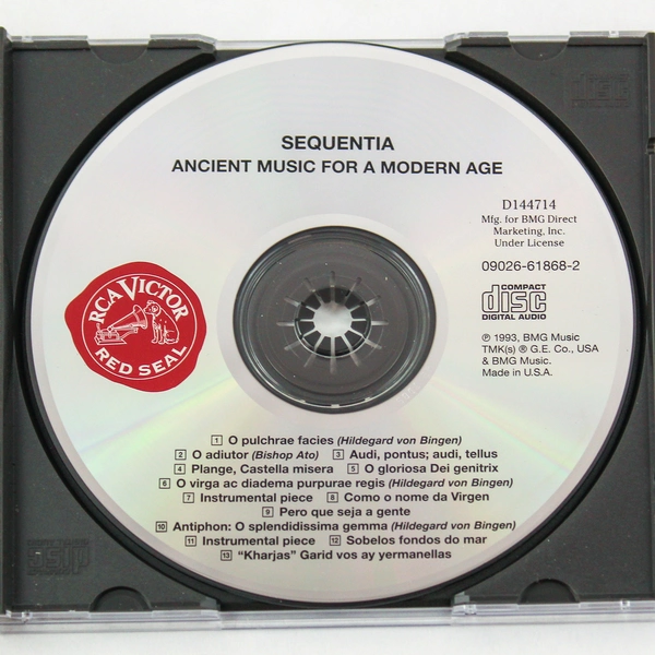 Ancient Music For A Modern Age CD Sequentia BMG 1993 Cracked Case As Is
