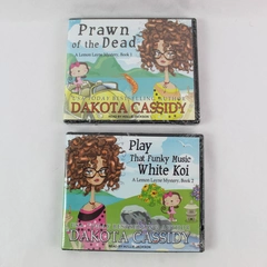 Audiobook CDs Set 2 Lemon Layne Mystery Novels by Dakota Cassidy Prawn Funky Koi