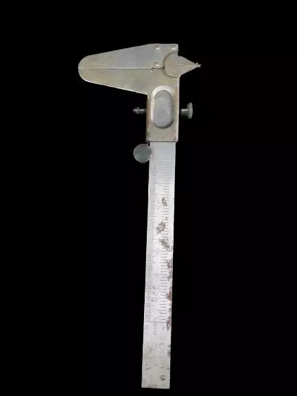 Lot of 3 Vintage Measuring Tools Stanley General Vernier Caliper Lufkin Ruler