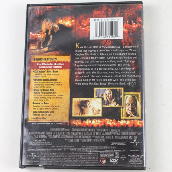 The Skeleton Key DVD 2005 Universal Kate Hudson