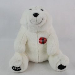 Coca Cola Coke Plush Stuffed Polar Bear Vintage 1994 Soft Coca-Cola 12"