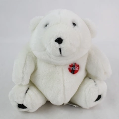 Vintage 1996 Coca-Cola Collectible Polar Bear Plush Stuffed Animal 7"