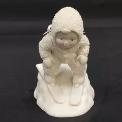 Dept 56 Snowbabies Starlight Games See You On The Slopes Figurine 69936 Retired