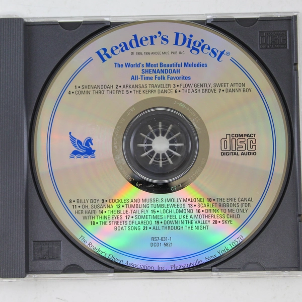Shenandoah All-Time Folk Favorites CD by Reader's Digest Good Condition