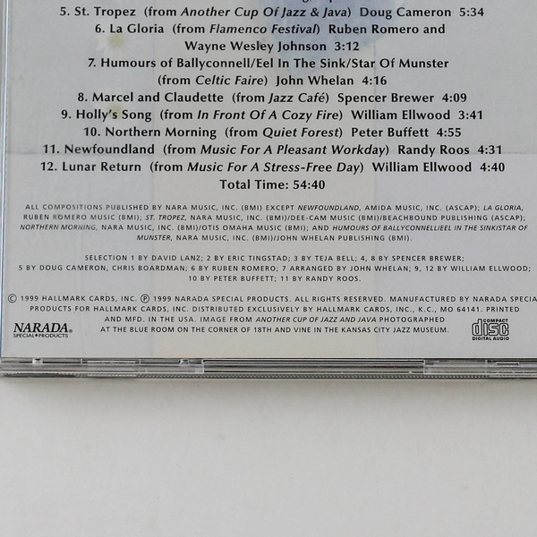 Hallmark Music Collection Relaxing Instrumental Music CD Volume 2 1999