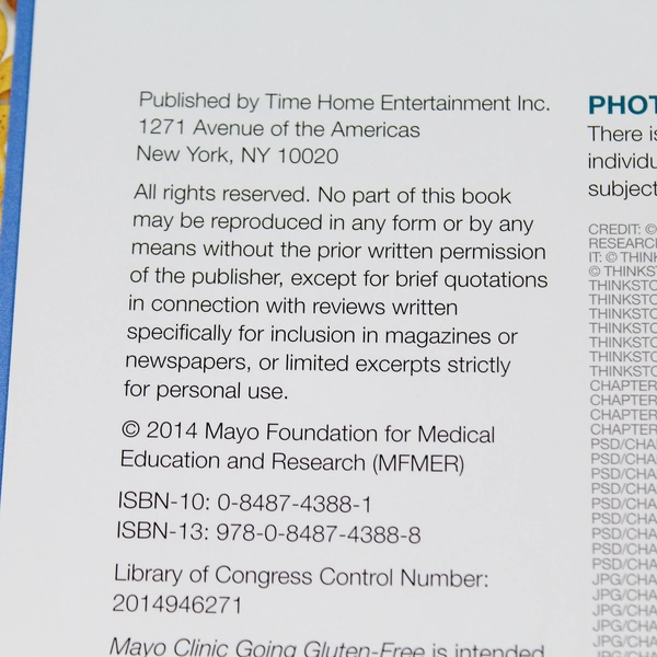 Mayo Clinic Going Gluten Free Joseph Murray MD 2014 Oxmoor House Hardcover