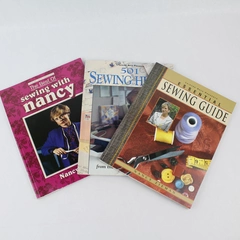 Lot of 3 Sewing Guide Books by Nancy Zieman Oxmoor House Paperback