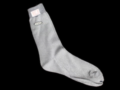 Vintage Carol Wright Gifts Gray Metallic Socks Ladies One Size New Taiwan