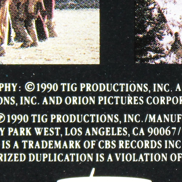 Dances With Wolves Original Motion Picture Soundtrack Music Audio CD Disc 1990