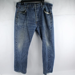 Levi Strauss and Co 501 Straight Fit Button Fly Jeans Men's W38 x L30