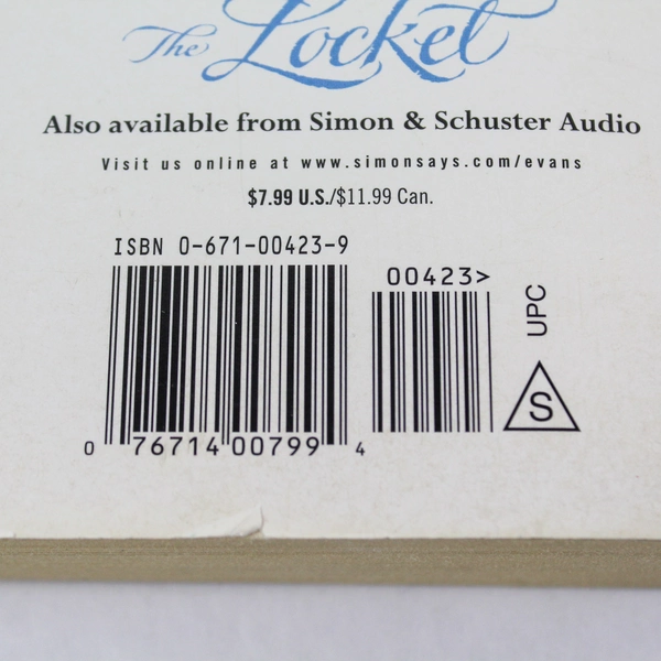 The Locket by Richard Paul Evans Paperback Novel 1998 First Edition Good