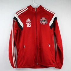 Adidas Capital Futbol Club Timbers Red Full-Zip Activewear Jacket Youth Large