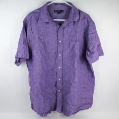 Cremieux Collection Purple Button-Down Shirt Men's Size XL