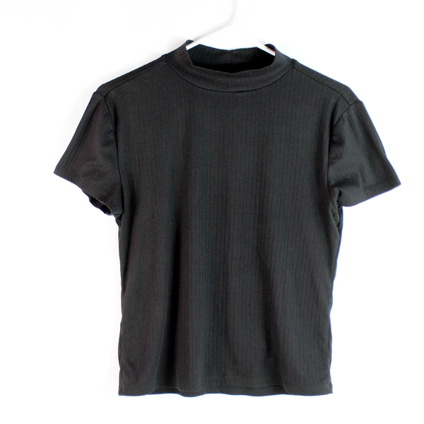 Eye Candy Black Short-Sleeve T-Shirt Women's Size Large