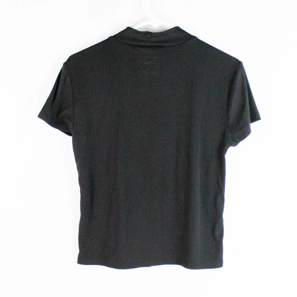 Eye Candy Black Short-Sleeve T-Shirt Women's Size Large