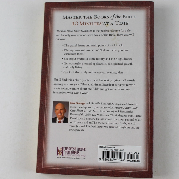 The Bare Bones Bible Handbook by Jim George 2006 Paperback