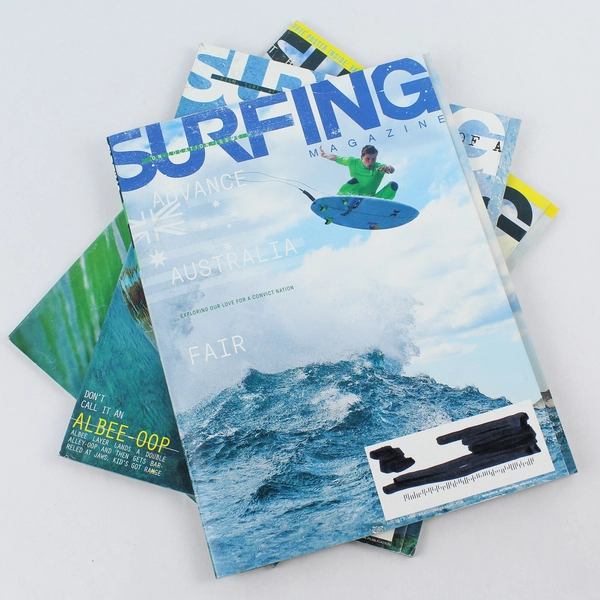 Lot of 3 Surfing Magazine January February August 2013 Source Interlink Media