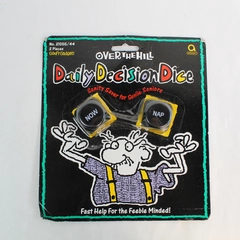 GoofyGadgets Over The Hill Daily Decision Dice New in Package
