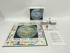 1992 Metro Trivia Rose City Portland Oregon Trivia Board Game