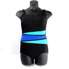 T.H.E Women's 1 Piece Swimsuit Size 16 Style 926-23 Summer Pool Beach Vintage