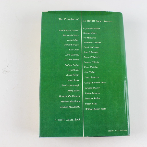 44 Irish Short Stories Devin A. Garrity 1955 Hardcover