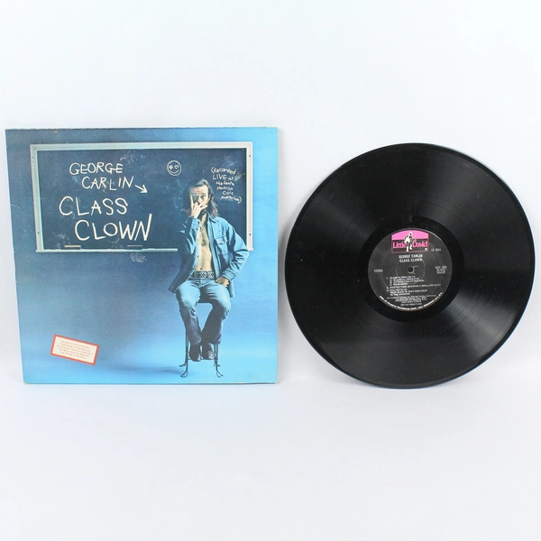 George Carlin Class Clown 1972 Little David Records Live Comedy Vinyl