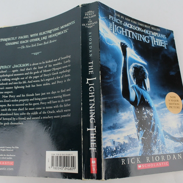 Percy Jackson and the Olympians The Lightning Thief Rick Riordan Paperback 2006