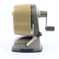 Vintage Apsco Vacu Base Table Desk Top Pencil Sharpener Suction Mounted