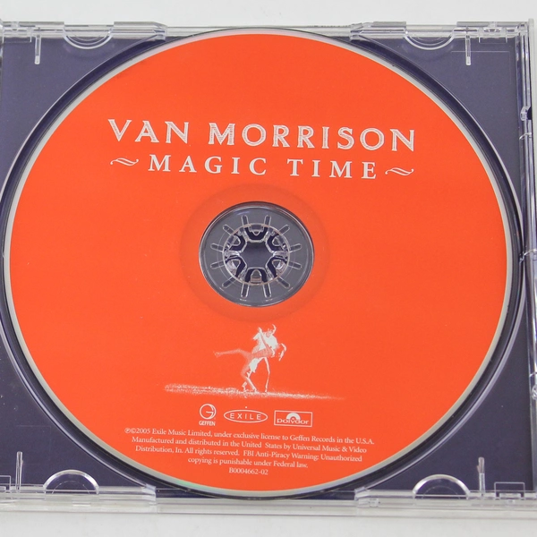 Van Morrison Magic Time Audio Music CD Disc Jewel Case 2005 Denon SLG Records
