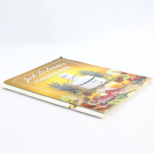 Set of 2 Jack LaLanne's Power Juicer Recipe Paperback Booklets
