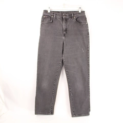 Vintage Riders Women's Size 12M Faded Black Charcoal Wash Mom Jeans