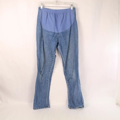 Vintage Take Nine Maternity Denim Jeans Women's Size 6 Petite Light Wash
