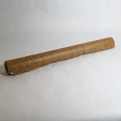 Vintage Kraft Gift Wrapping Paper Roll Brown Geometric Retro DIY 20.5"