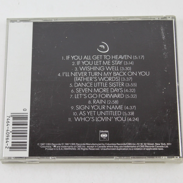 Terence Trent D'Arby The Hardline CD 1987 CBS Records Cracked Case